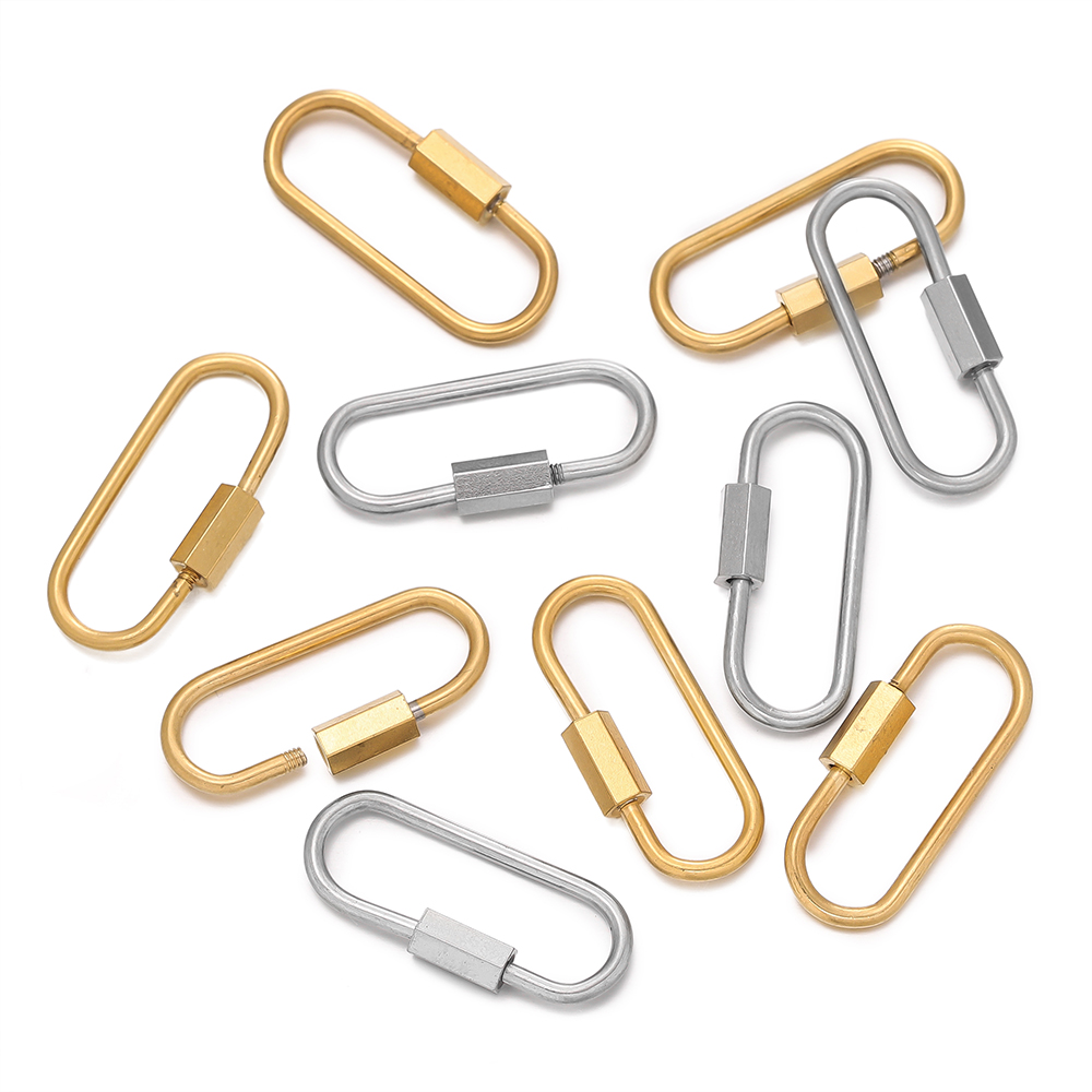 U Lock Heavy Duty - 5pcs Stainless Steel Quick Link Ring