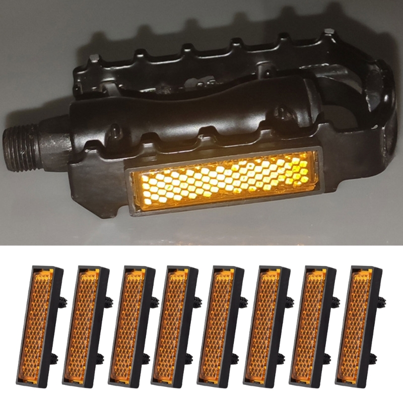 8Pcs/Set Pedal Reflector Reinf - огляд і ціна Spoke Reflector Set