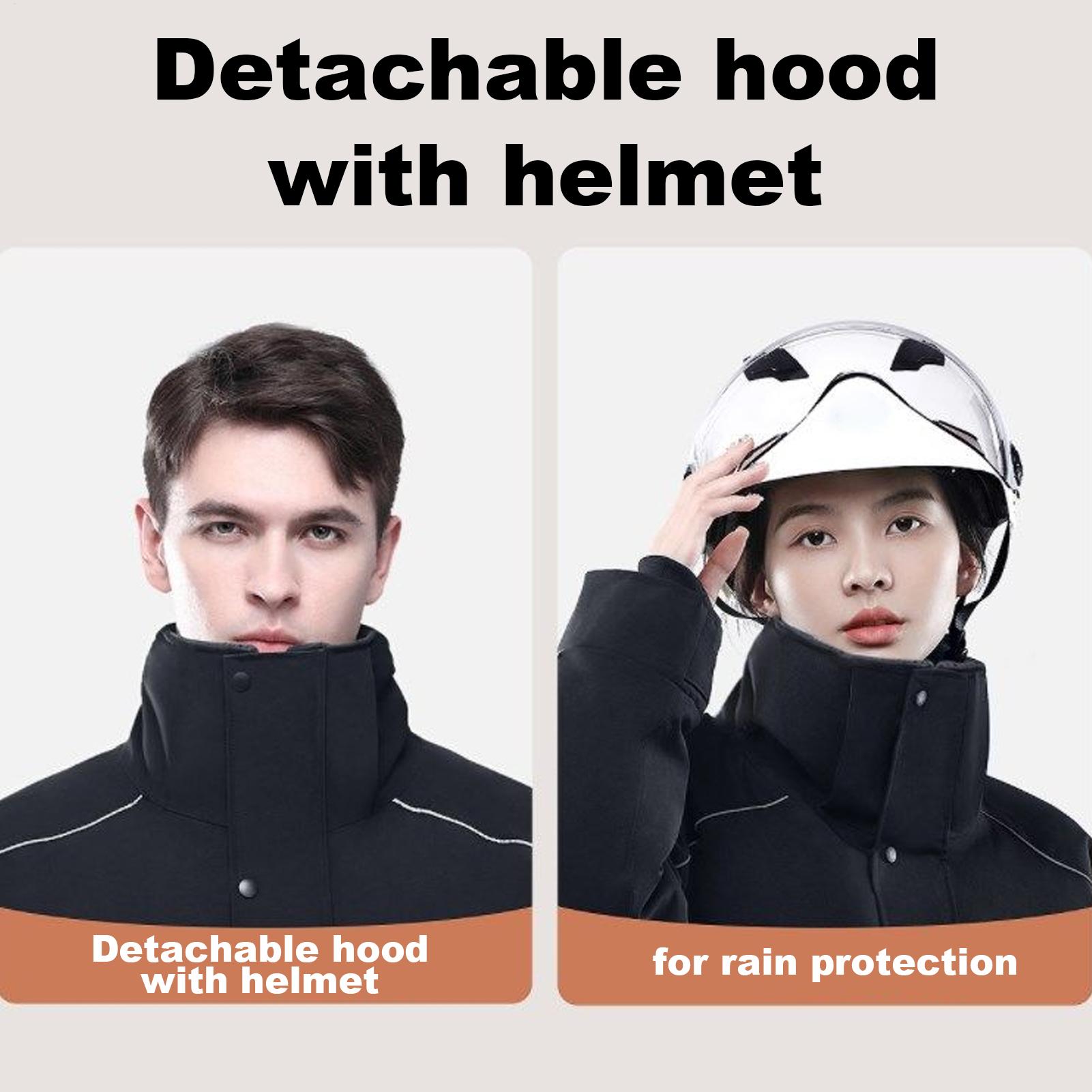 Motorcycle Winter Jacket 4-Poc - огляд і ціна Cycling Commute Clothes