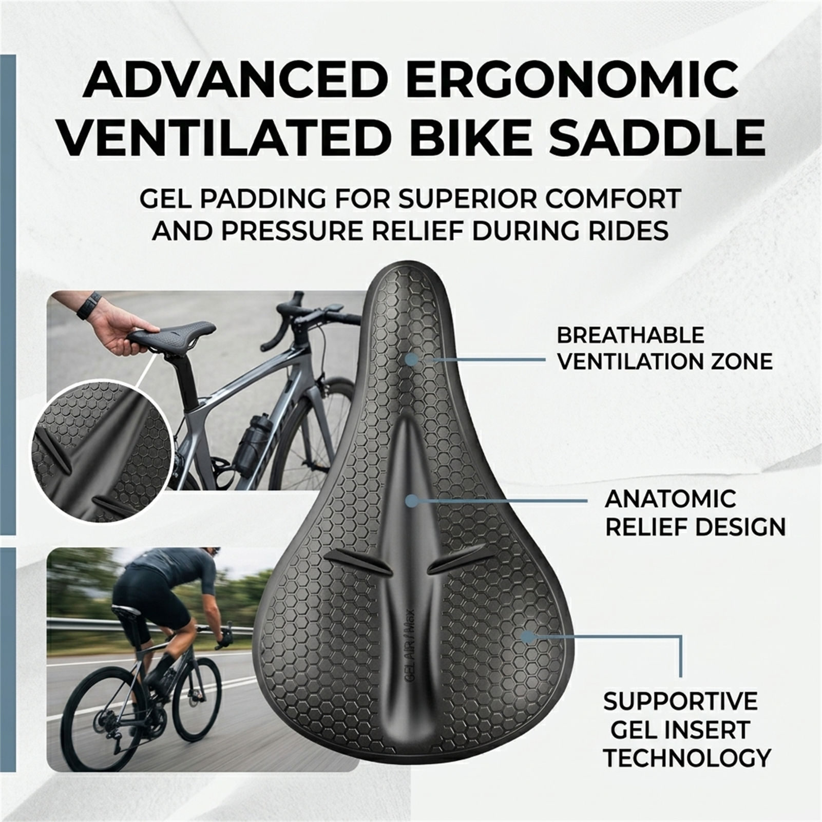 Silicone Bicycle Seat Cover Th - огляд і ціна Cycling To Commute