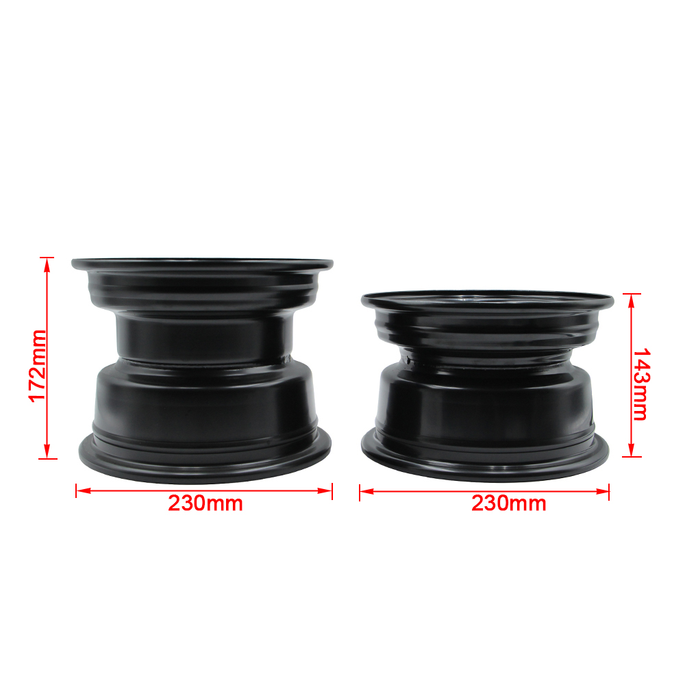8 inch front and rear hub rims - огляд і ціна Dynamo Hub Front