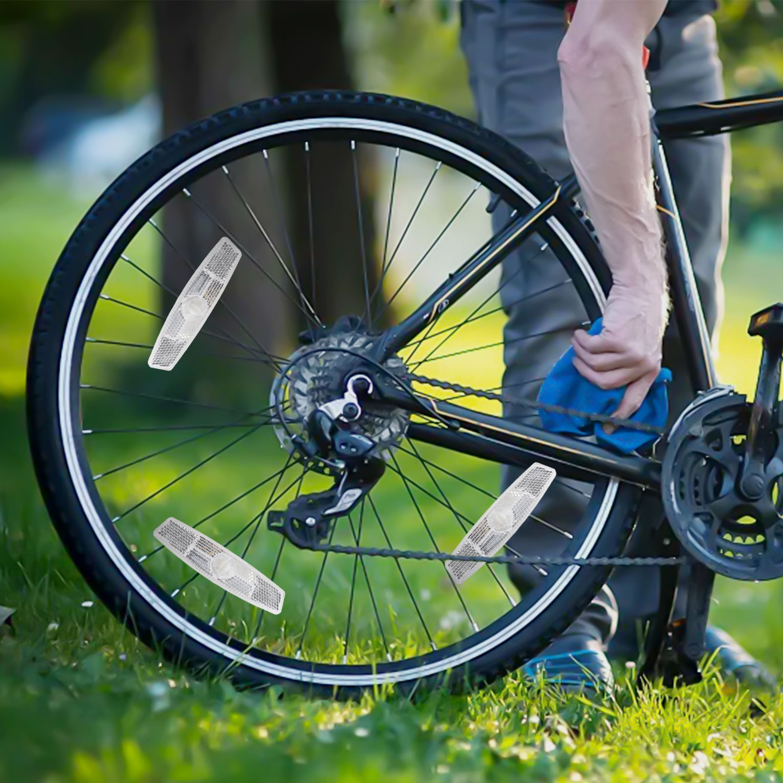 Bicycle Spoke Reflectors 8 Pie - огляд і ціна Spoke Reflector Set