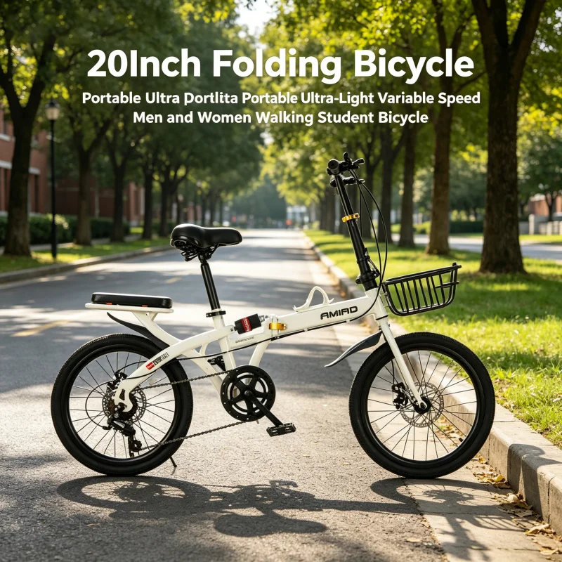 20-inch Ultra-Light Folding Bi - огляд і ціна Commuter Biking
