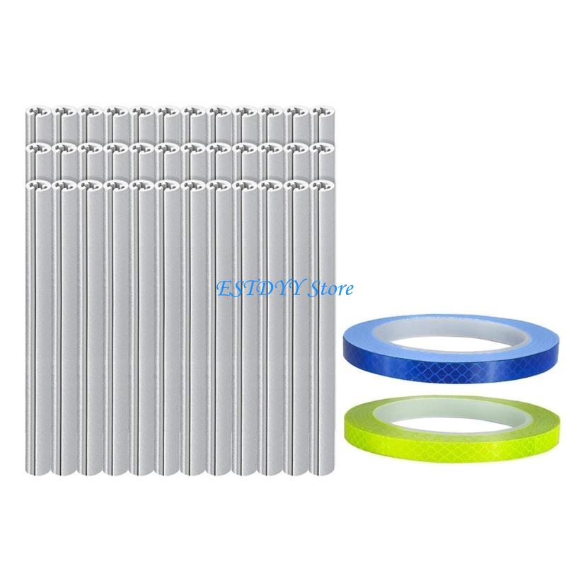G6DE 36Pcs Cycling Reflectors  - огляд і ціна Spoke Reflector Set